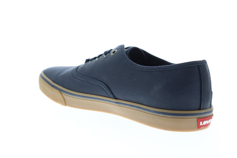 Levis Monterey CT 517771-09U Mens Blue Canvas Low Top Lifestyle Sneakers Shoes
