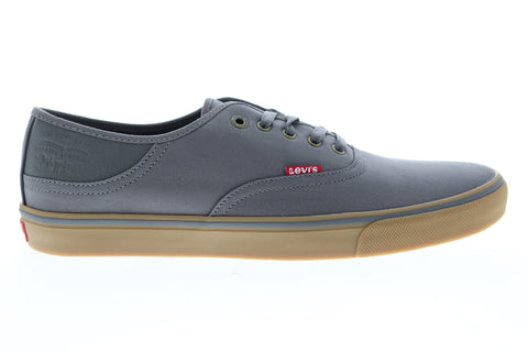 Levis Monterey CT 517771-10G Mens Gray Canvas Low Top Lifestyle Sneakers Shoes