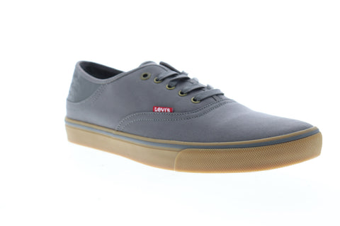 Levis Monterey CT 517771-10G Mens Gray Canvas Low Top Lifestyle Sneakers Shoes