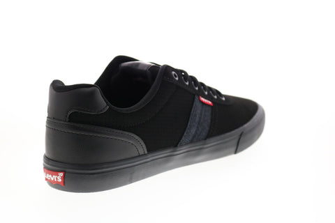 Levis Miles Perf PU NB 517777-A481 Mens Black Lifestyle Sneakers Shoes