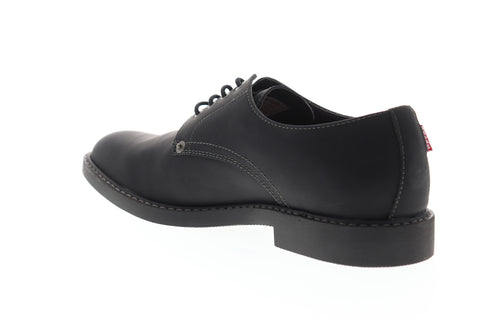 Levis Brawley 518101-A48 Mens Black Lace Up Plain Toe Oxfords Shoes