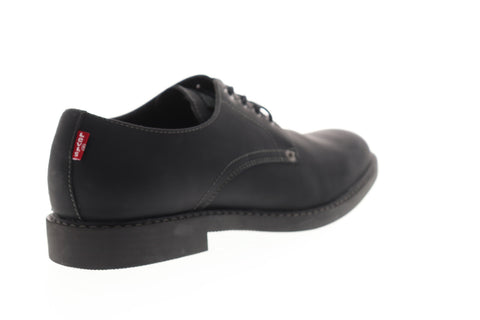 Levis Brawley 518101-A48 Mens Black Lace Up Plain Toe Oxfords Shoes