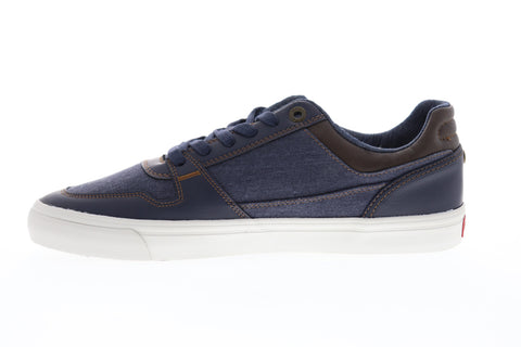 Levis Mason 501 PG 518446-79U Mens Blue Canvas Lace Up Lifestyle Sneakers Shoes
