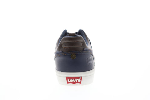 Levis Mason 501 PG 518446-79U Mens Blue Canvas Lace Up Lifestyle Sneakers Shoes