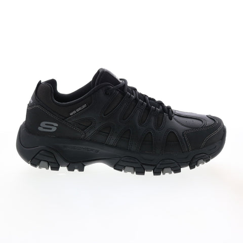 Skechers Terrabite Dellga 51847W Mens Black Wide Athletic Hiking Shoes