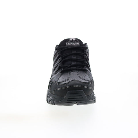 Skechers Terrabite Dellga 51847W Mens Black Wide Athletic Hiking Shoes