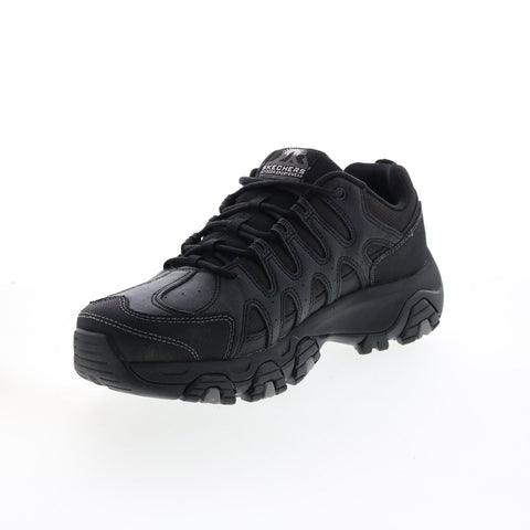Skechers Terrabite Dellga 51847W Mens Black Wide Athletic Hiking Shoes