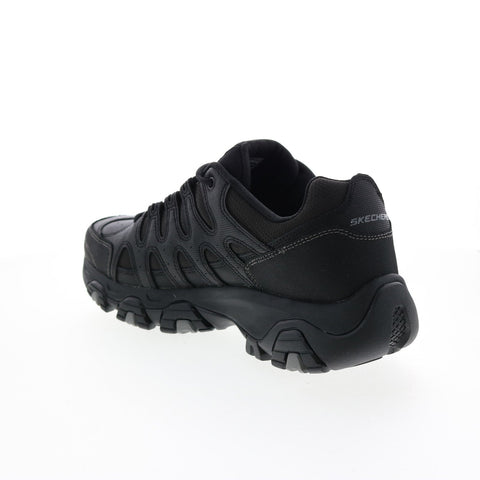 Skechers Terrabite Dellga 51847W Mens Black Wide Athletic Hiking Shoes