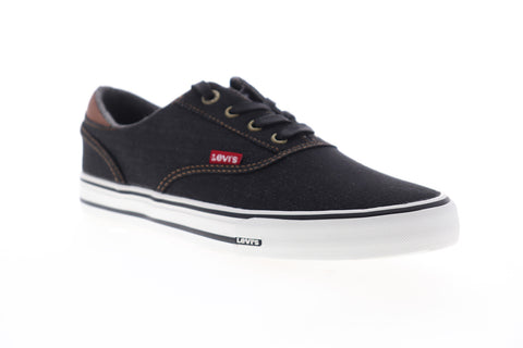 Levis Ethan Denim II 518481-41A Mens Black Canvas Lifestyle Sneakers Shoes