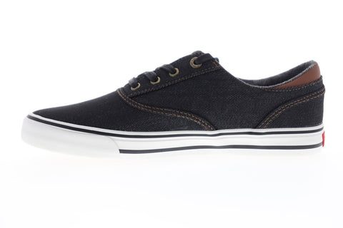 Levis Ethan Denim II 518481-41A Mens Black Canvas Lifestyle Sneakers Shoes