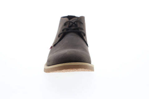 Levis Sonoma Wax NB 518815-01B Mens Brown Mid Top Lace Up Chukkas Boots