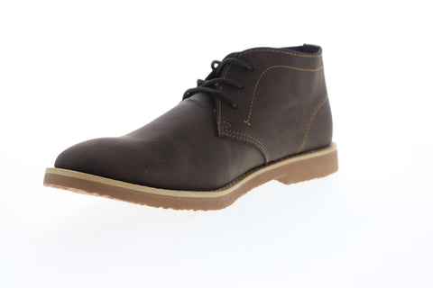 Levis Sonoma Wax NB 518815-01B Mens Brown Mid Top Lace Up Chukkas Boots
