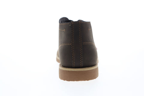 Levis Sonoma Wax NB 518815-01B Mens Brown Mid Top Lace Up Chukkas Boots