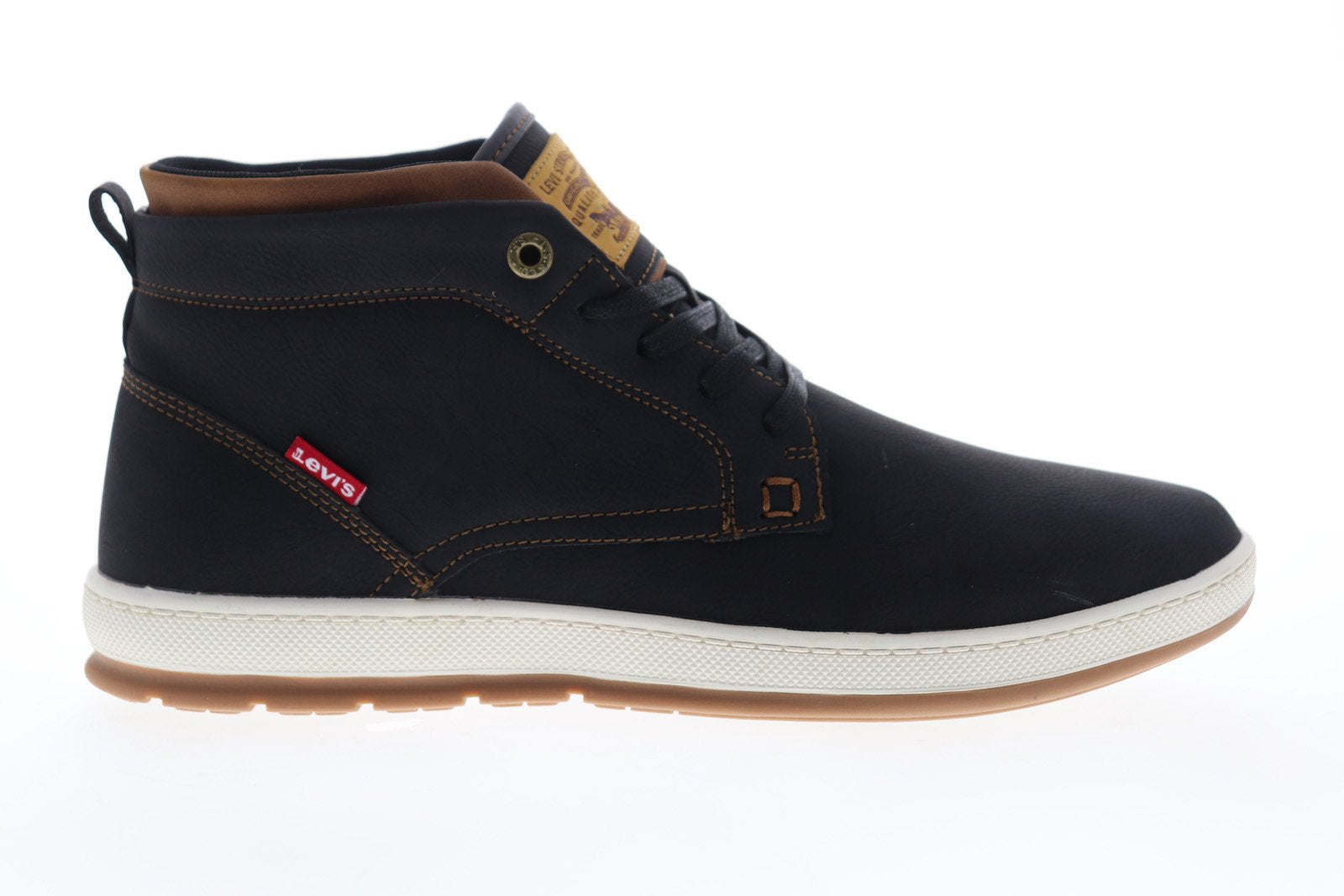 Levis Goshen Waxed UL NB 518824-41A Mens Black Lace Up Lifestyle