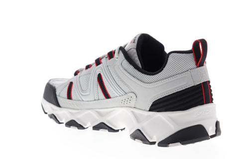 Skechers Crossbar 51885EWW Mens Gray Extra Wide Mesh Athletic Hiking Shoes