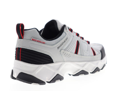 Skechers Crossbar 51885EWW Mens Gray Extra Wide Mesh Athletic Hiking Shoes