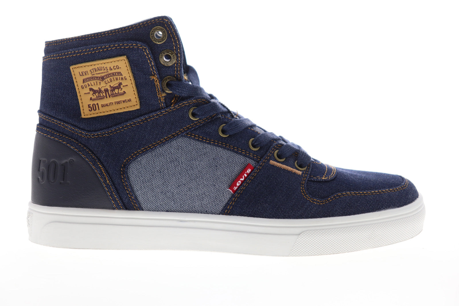 Levis Mason HI 501 Denim 518995-UU32 Mens Blue Canvas  display picture 1