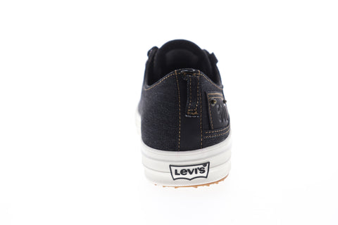 Levis Neil LO 501 Denim 519211-01A Mens Black Canvas Lifestyle Sneakers Shoes