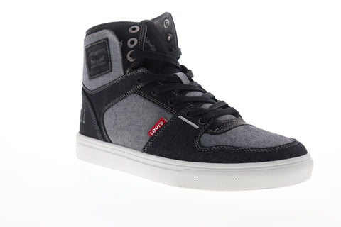 Levis Mason HI 501 Denim WX NB 519215-24A Mens Black Lifestyle Sneakers Shoes