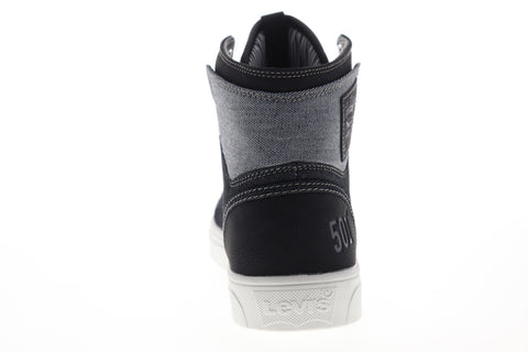 Levis Mason HI 501 Denim WX NB 519215-24A Mens Black Lifestyle Sneakers Shoes