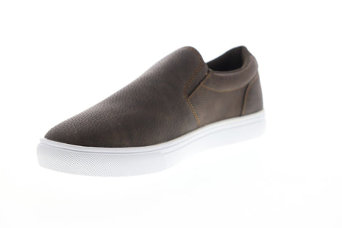 Levis Jeffrey 501 Slip On WX 519220-01B Mens Brown Lifestyle Sneakers Shoes