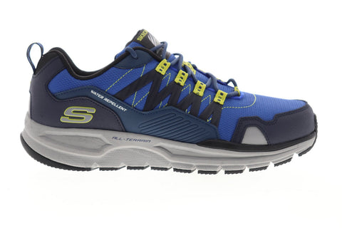 Skechers Escape Plan 2.0 Ashwick 51926 Mens Blue Canvas Athletic Walking Shoes