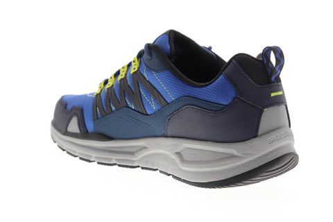 Skechers Escape Plan 2.0 Ashwick 51926 Mens Blue Canvas Athletic Walking Shoes