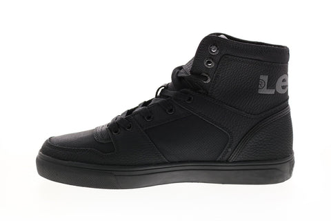 Levis Mason Hi Anti 519337 Mens Black Synthetic Lifestyle Sneakers Shoes