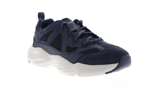 Skechers Stamina Airy 51937 Mens Blue Mesh Low Top Lifestyle Sneakers Shoes