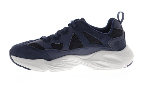 Skechers Stamina Airy 51937 Mens Blue Mesh Low Top Lifestyle Sneakers Shoes
