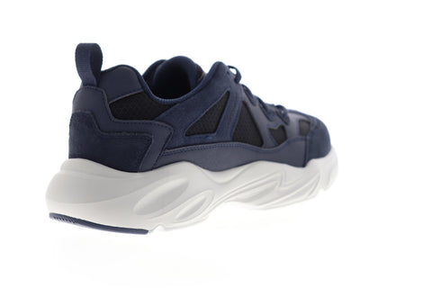 Skechers Stamina Airy 51937 Mens Blue Mesh Low Top Lifestyle Sneakers Shoes