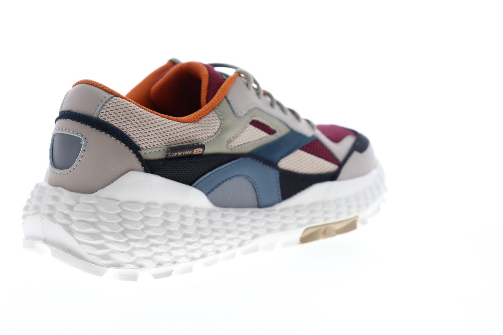 Skechers Monster Azuza 51942 Mens Gray Mesh Low Top Lifestyle