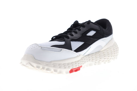 Skechers Monster Azuza 51942 Mens White Mesh Low Top Sneakers Shoes