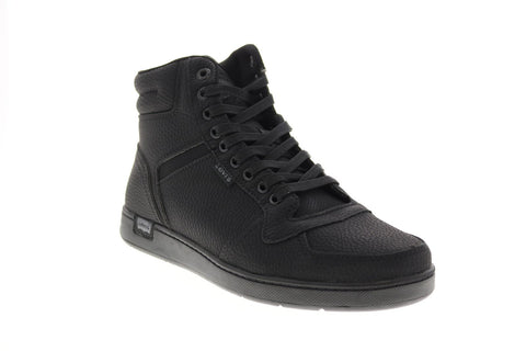 Levis Weston Wx 519494-A481 Mens Black Leather Lifestyle Sneakers Shoes