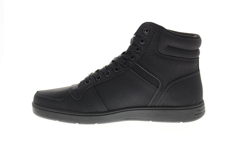 Levis Weston Wx 519494-A481 Mens Black Leather Lifestyle Sneakers Shoes