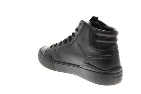 Levis 521 Essential 519724 Mens Black Leather Lifestyle Sneakers Shoes