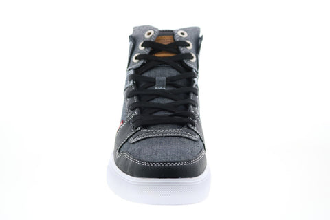 Levis 501 Mason Hi Chm 519733-01A1 Mens Black Lifestyle Sneakers Shoes