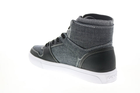 Levis 501 Mason Hi Chm 519733-01A1 Mens Black Lifestyle Sneakers Shoes