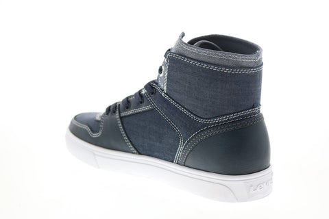 Levis 501 Mason Hi Chm 519733-09U1 Mens Blue Lifestyle Sneakers Shoes