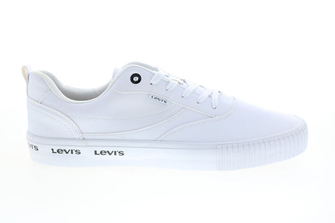 Levis Lance Lo Mono Ul 519736-02W1 Mens White Lifestyle Sneakers Shoes