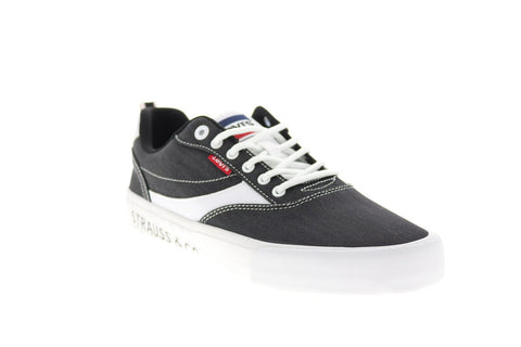 Levis Lance Lo Chm Grfx 519737-01A1 Mens Black Lifestyle Sneakers Shoes