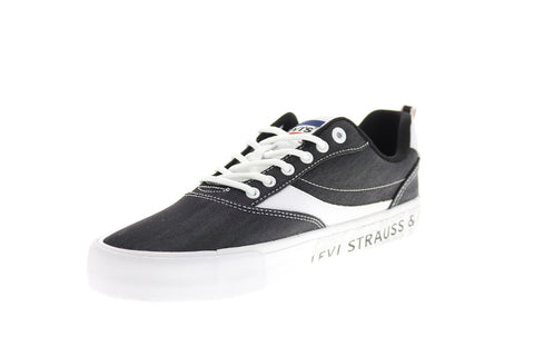 Levis Lance Lo Chm Grfx 519737-01A1 Mens Black Lifestyle Sneakers Shoes