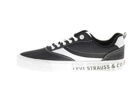 Levis Lance Lo Chm Grfx 519737-01A1 Mens Black Lifestyle Sneakers Shoes