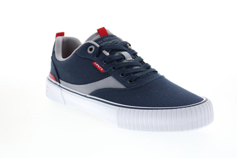 Levis Lance Lo Sport 519740-45U1 Mens Blue Canvas Lifestyle Sneakers Shoes