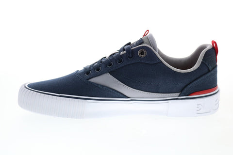 Levis Lance Lo Sport 519740-45U1 Mens Blue Canvas Lifestyle Sneakers Shoes