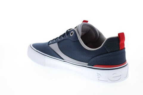 Levis Lance Lo Sport 519740-45U1 Mens Blue Canvas Lifestyle Sneakers Shoes
