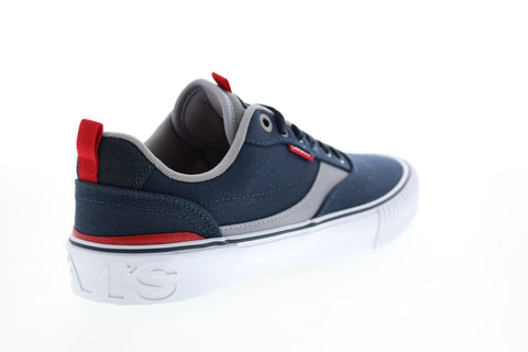 Levis Lance Lo Sport 519740-45U1 Mens Blue Canvas Lifestyle Sneakers Shoes