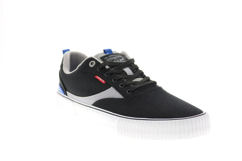 Levis Lance Lo Sport 519740-21A1 Mens Black Canvas Lifestyle Sneakers Shoes