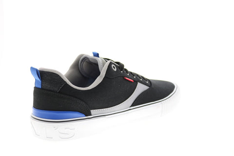 Levis Lance Lo Sport 519740-21A1 Mens Black Canvas Lifestyle Sneakers Shoes