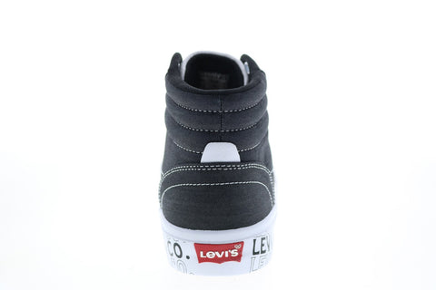 Levis Lance Chm Grfx 519742-01A1 Mens Black Canvas Lifestyle Sneakers Shoes